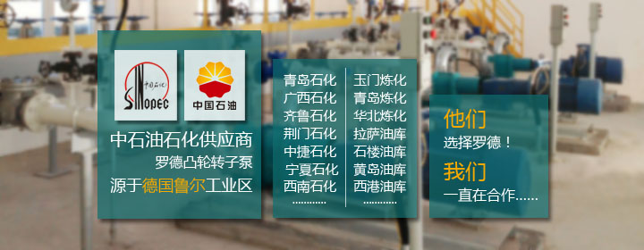 羅德品牌凸輪轉(zhuǎn)子泵石油石化應(yīng)用 羅德品牌凸輪轉(zhuǎn)子泵石油石化應(yīng)用