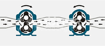 羅德凸輪轉(zhuǎn)子泵可以正反轉(zhuǎn)裝車(chē)卸車(chē)一臺(tái)泵就可以完成 羅德凸輪轉(zhuǎn)子泵可以正反轉(zhuǎn)裝車(chē)卸車(chē)一臺(tái)泵就可以完成