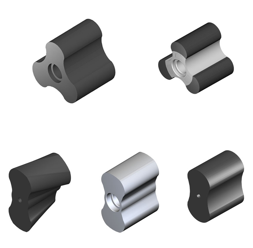 轉(zhuǎn)子泵的轉(zhuǎn)子型式 轉(zhuǎn)子泵的轉(zhuǎn)子型式