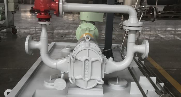 轉(zhuǎn)子泵配備雙端面機封沖洗 轉(zhuǎn)子泵配備雙端面機封沖洗