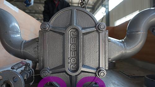 中石油河北客戶(hù)定購(gòu)的羅德凸輪轉(zhuǎn)子泵發(fā)貨